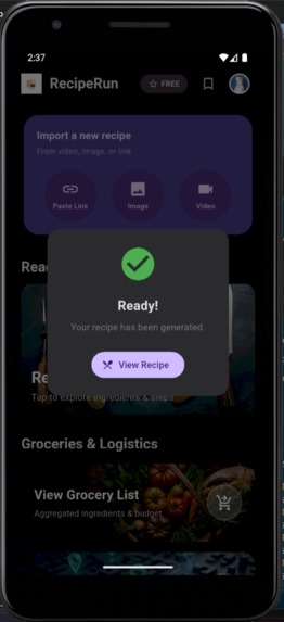 RecipeRun – screenshot 7
