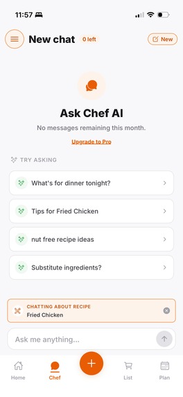 CookIQ – screenshot 1
