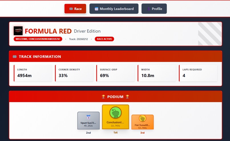 Formula Red – screenshot 2