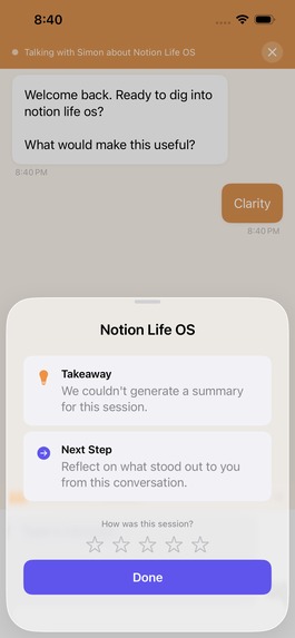 Your 24x7 Coach - BetterOne – screenshot 6