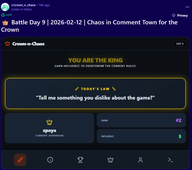 Crown N Chaos – screenshot 1