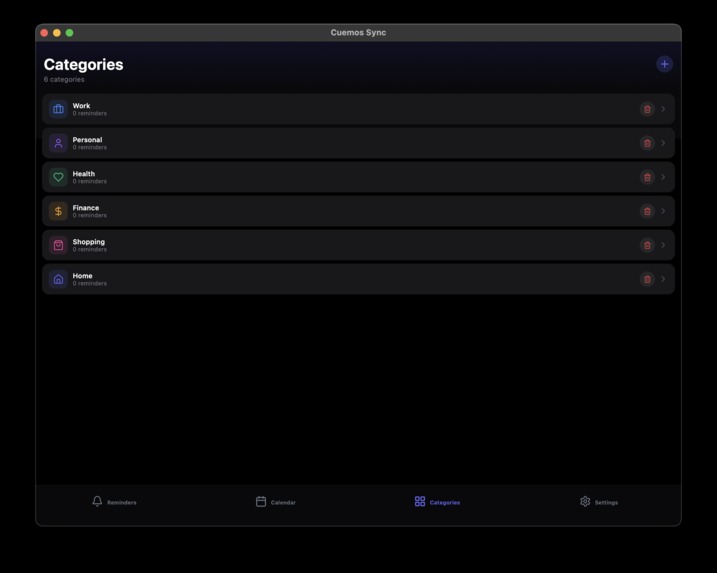 Cuemos Sync – screenshot 3