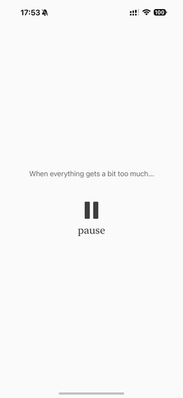Pause: Your AI Compass – screenshot 1