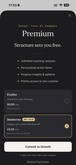 Pause: Your AI Compass – screenshot 7