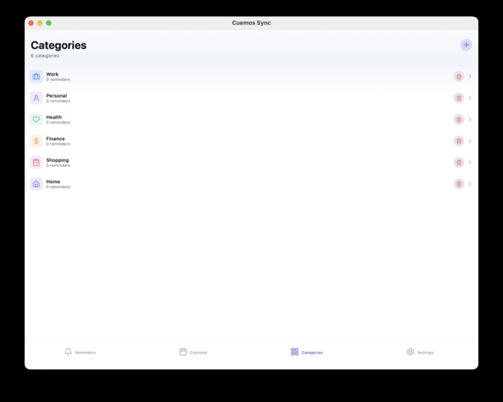 Cuemos Sync – screenshot 4