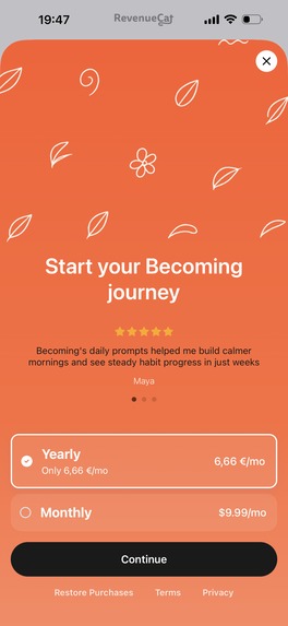 Becoming – screenshot 1