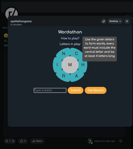 Wordathon – screenshot 1