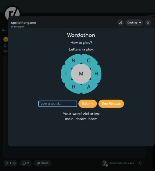 Wordathon – screenshot 3