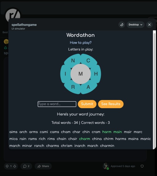 Wordathon – screenshot 4