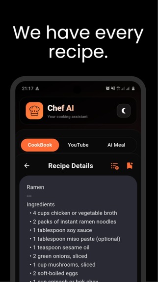 Chef Ai – Ai Cooking Assistant – screenshot 8