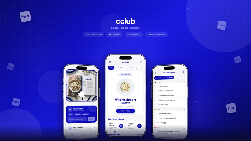 cclub - scan. cook. enjoy. – screenshot 1