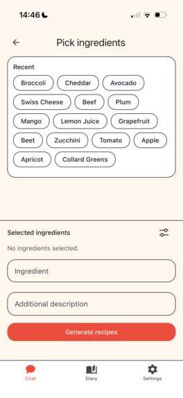 AI Recipes - Meal Generator – screenshot 2