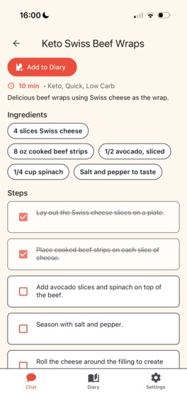AI Recipes - Meal Generator – screenshot 4