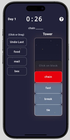 Bigram Tower – screenshot 2