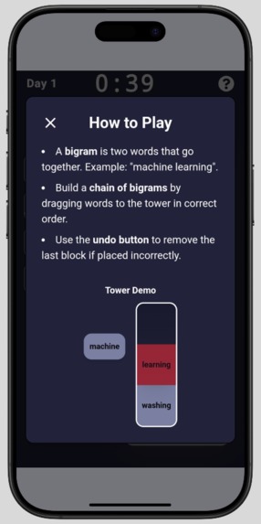 Bigram Tower – screenshot 3