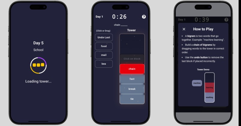 Bigram Tower – screenshot 4