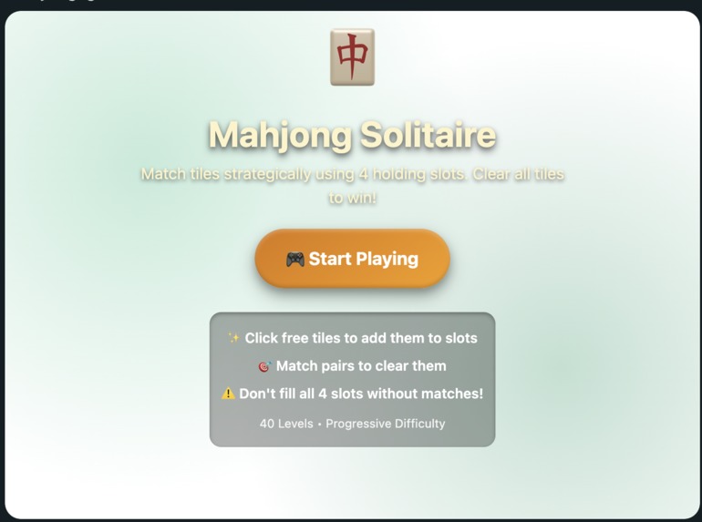 Mahjong Go – screenshot 3
