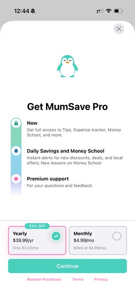 MumSave – screenshot 8