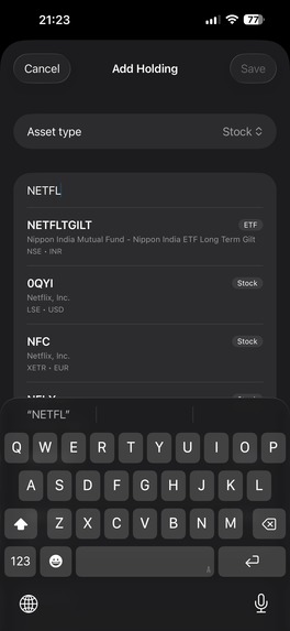 BestInvest – screenshot 1