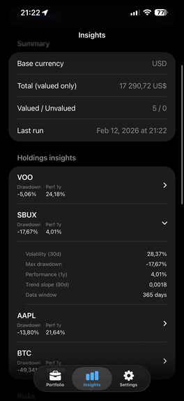 BestInvest – screenshot 2