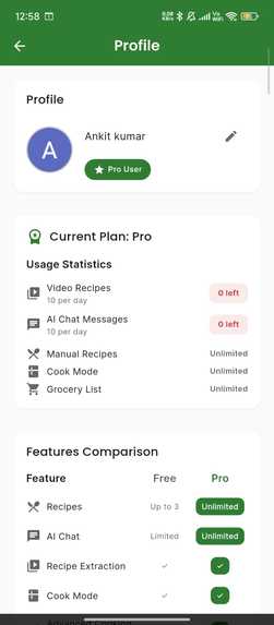 NextMeal – screenshot 3