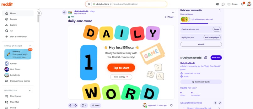 Daily One Word – screenshot 1