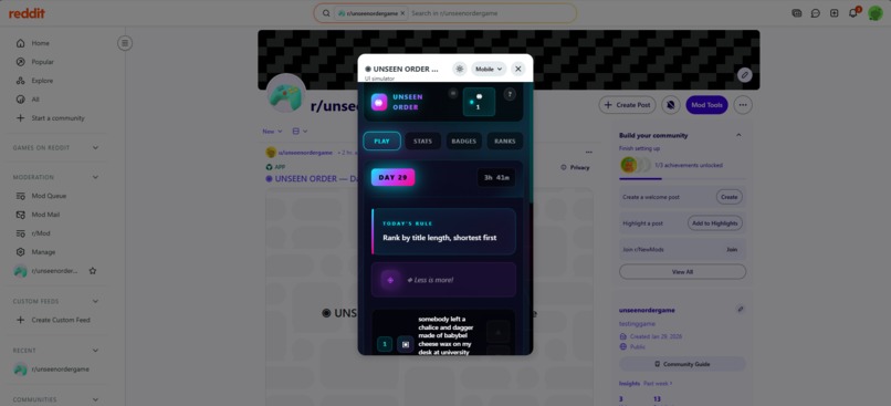 Unseen Order – screenshot 2