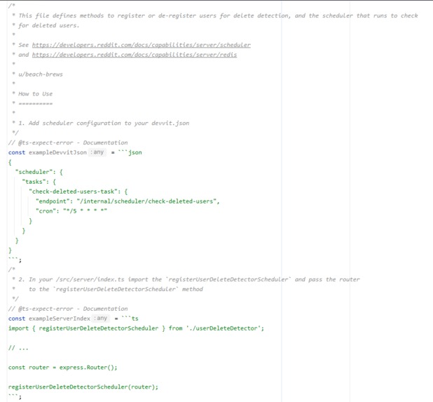 Utility - User Deletion Detector Framework – screenshot 1