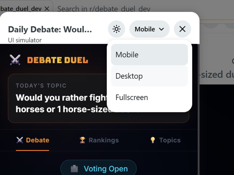 DeBAIT Duel – screenshot 1