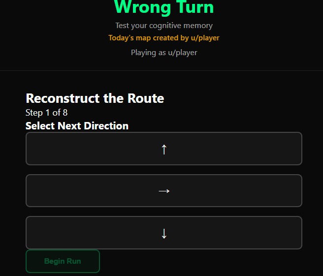 Maps: Wrong Turn – screenshot 1