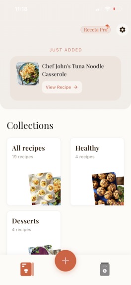 Receta – screenshot 2