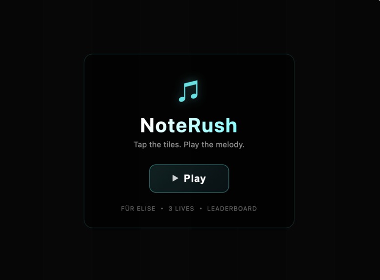 NoteRush – screenshot 1