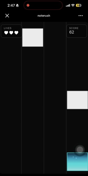 NoteRush – screenshot 2