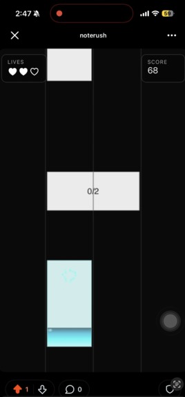 NoteRush – screenshot 4