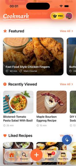 Cookmark – screenshot 1