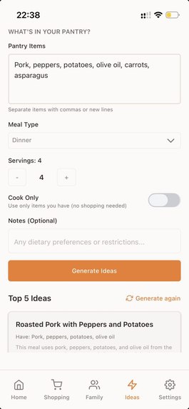 AI Menu Planner – screenshot 3