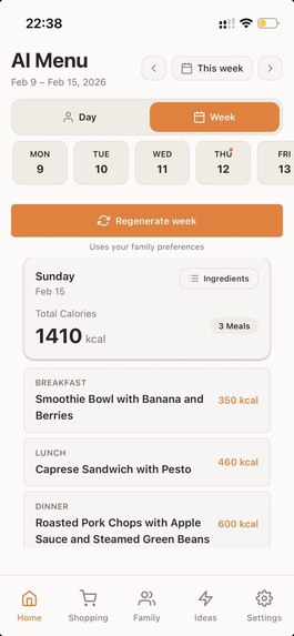 AI Menu Planner – screenshot 6