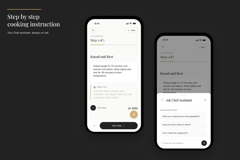 Toque: Turn Saved Recipes Into Home-Cooked Meals – screenshot 3