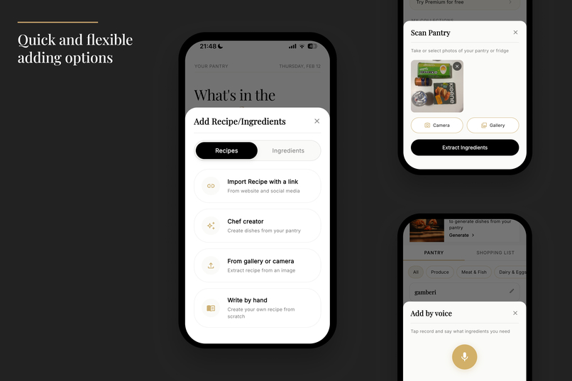 Toque: Turn Saved Recipes Into Home-Cooked Meals – screenshot 4