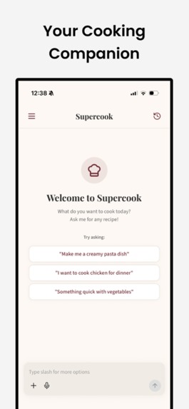 Supercook: AI powered cooking companion – screenshot 3