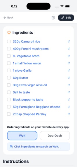 ChefExtract - Extract recipes from YouTube & cooking sites – screenshot 4