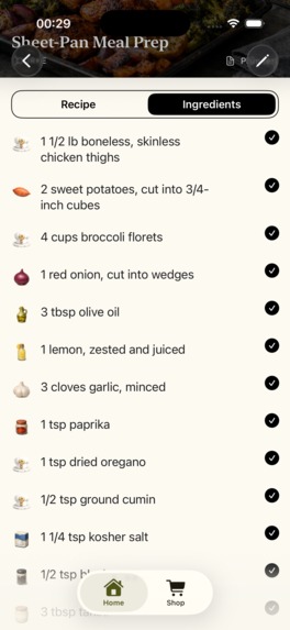 Check & Bake – screenshot 4