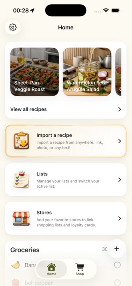 Check & Bake – screenshot 2