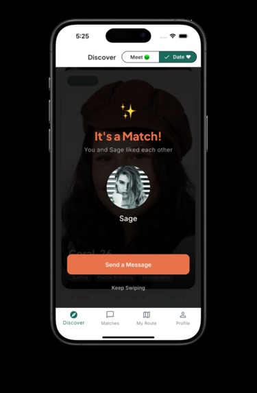 RouteMatch - Nomad Social – screenshot 5