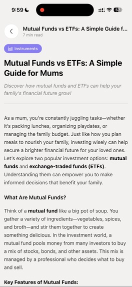 MumSense – screenshot 2