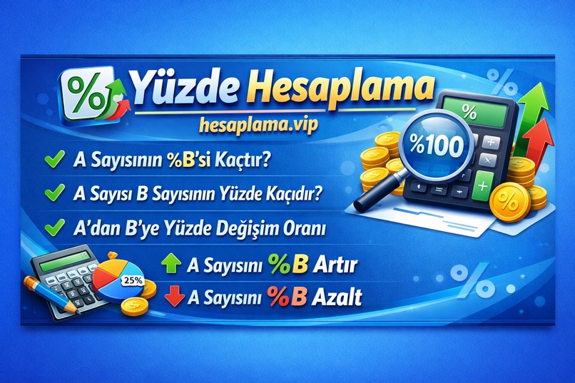Yüzde Hesaplama | Basit Hesaplayıcı Maaş – screenshot 1