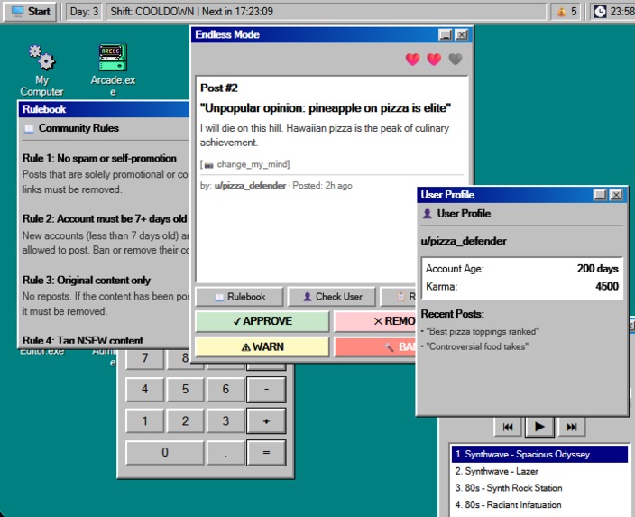 ModDesk 98 - Moderator, Please – screenshot 5