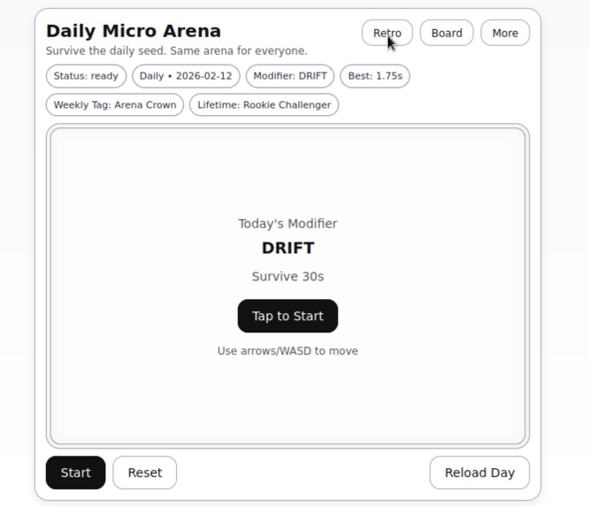 Micro Arena – screenshot 1