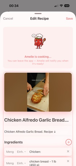 Recipe Keeper - Amelie – screenshot 5