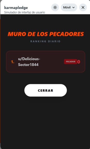 r/karmapledge_dev - Quiz Master Diario – screenshot 1